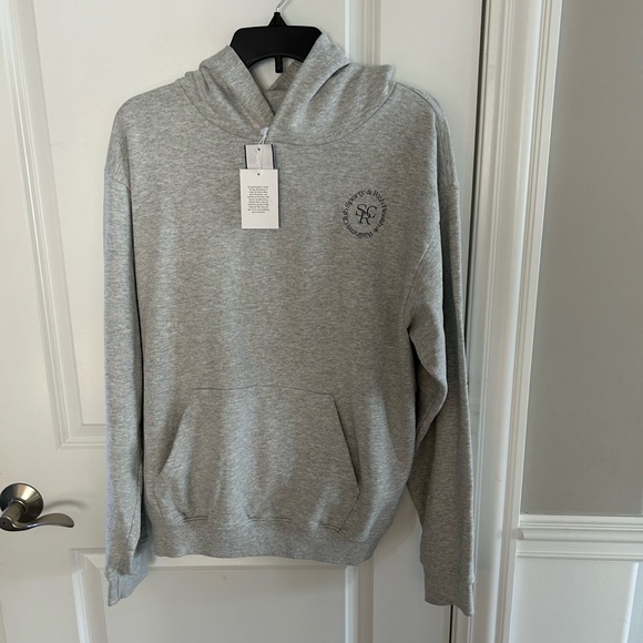 SPORTY & RICH Wellness Club Cotton Blend Hoodie - Picture 2 of 4